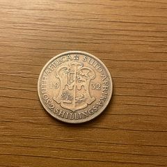 South Africa Silver 2 Shillings, 1932