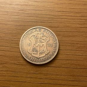 South Africa Silver 2 Shillings, 1932