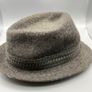 Failsworth Trilby Keswick Hat Vintage Wool Hat with Feather - 100% Wool - 59cm Image 5