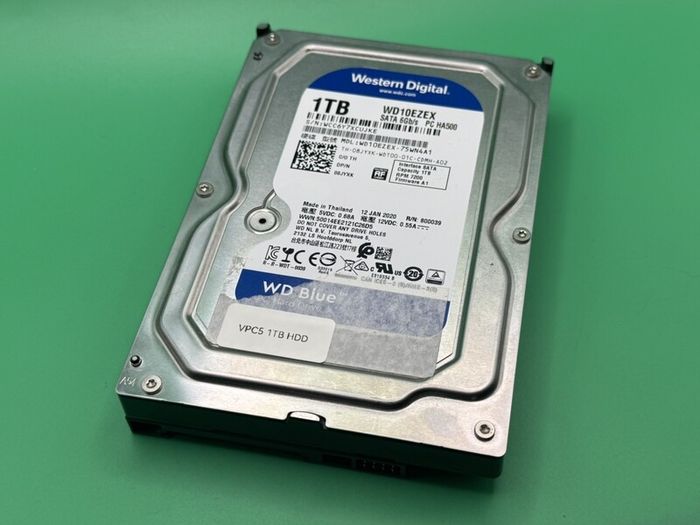 Western Digital WD Blue 1TB 7200RPM SATA Hard Drive