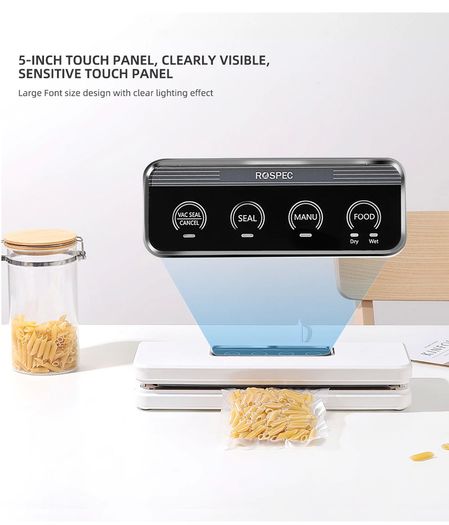 BRAND NEW Automatic Vacuum Sealer With Free Vaccum Sealing Bags Packing Machine Food Storage Packer For Dry Wet Food Perservation
