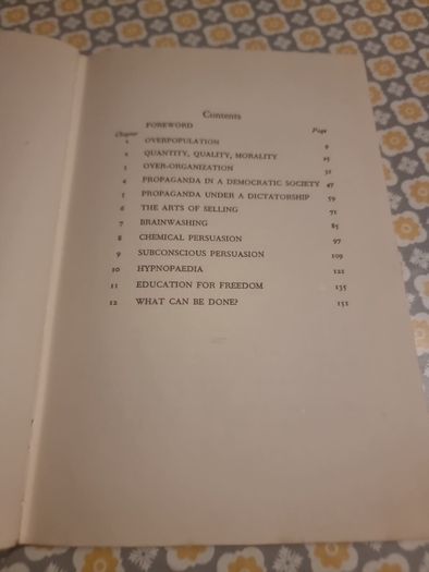 Brave new world revisited.. Aldous Huxley. First edition