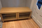 IKEA BESTA TV Bench Light Oak Effect