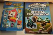 Yo-Kai Watch Official Guide  Skylanders Sticker Book
