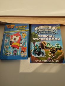 Yo-Kai Watch Official Guide  Skylanders Sticker Book