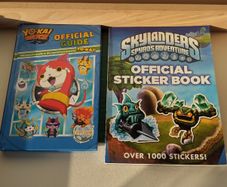 Yo-Kai Watch Official Guide  Skylanders Sticker Book