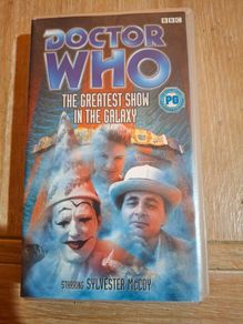 Doctor Who VHS Greatest Show in the Galaxy in very good condition