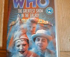 Doctor Who VHS Greatest Show in the Galaxy in very good condition