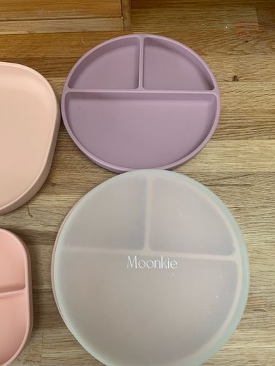 Kids silicon suction plates