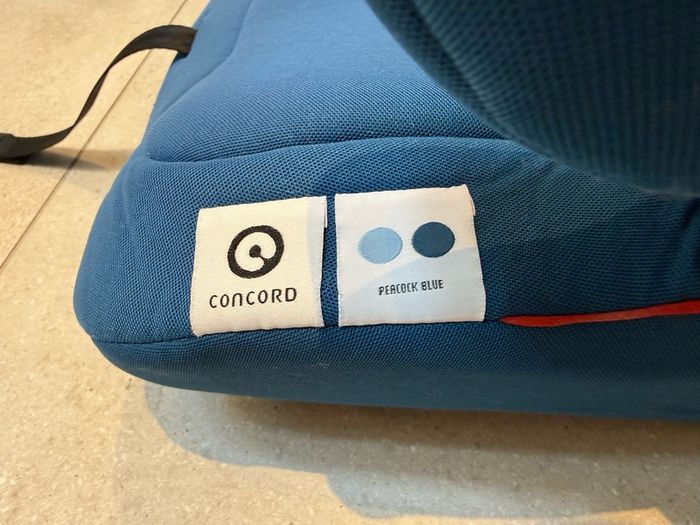 Concord Variable Height Booster Seat - Peacock Blue
