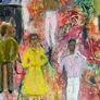 Original Abstract Painting Dublin Figurative Art Production Company Film TV Image 6
