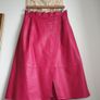 Karen Millen Leather Skirt Size Uk 14 Image 7