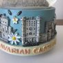 Vintage Musicial Snow Globe Bavarian Castles with Music  Edelweiss Image 6