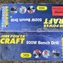 500W 9 speed heavy duty bench drill - never used Image 2