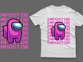 Pink imposter among us t-shirt impostor t-shirt