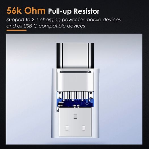 Cabletime Aluminum Alloy OTG Micro USB (Female) to USB-C (Male) QC 3.0/2.0 Charger & Sync Convertor Adapter (Brand New/Warranty)