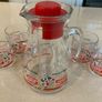 Italia 1990 Coca Cola Jug and Glass Set rare Image 7