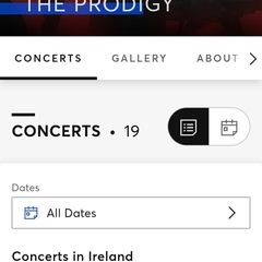Prodigy Tickets Dublin