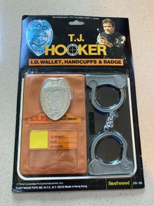 Vintage TJ Hooker Kids Toy Set Year 1982