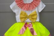 girls three piece party outfit