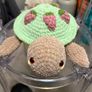 Crochet strawberry turtle plush Image 5