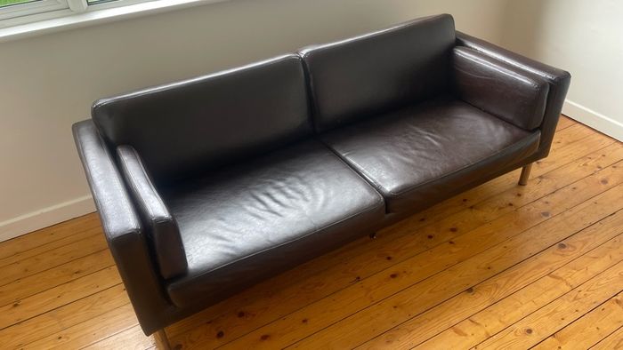 Leather sofa