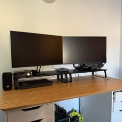 IKEA Desk - 2x Alex drawers + TableTop