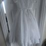 Girls white communion dress Image 8