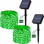 Solar Fairy Lights Outdoor, 2 Pack 12M/40Ft 120LEDs Solar String Lights, 8 Modes Waterproof solar Garden Lights Indoor/Outdoor (MULTIPLE COLOURS) Image 4