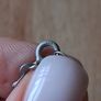 925 silver St. Christopher necklace pendant and chain 17.5 inch Image 6
