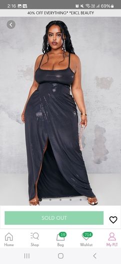 Wrap style maxi dress BNWT
