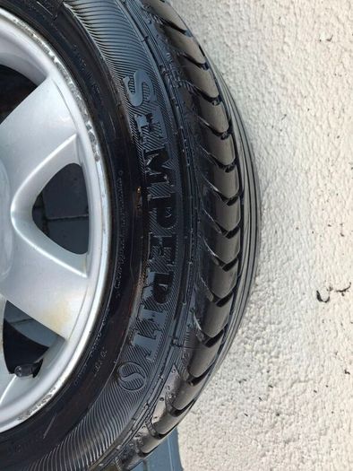 Genuine Bmw 16" like new Semperit And Wanli tyres