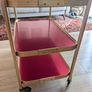 Mid century retro drinks trolley Image 3