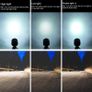 2PCS 60W Additional Led Headlights for Motorcycle Universal Moto Spotlight LED Motorcycle Headlight Auxiliary 12V 24V Car Lamp Image 2