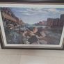 Vintage framed print of Jack B Yeats Liffey Swim Image 2