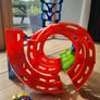 Hot Wheels Circuit Looping Whip Around Raceway Track 2 Diecast Cars Image 2