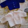 Handmade premature baby cardigans 2-3 lb and 3-5lb Image 9