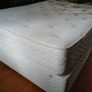 King size divan bed base and mattress Image 2