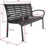 Garden Bench Heavy Duty Garden bench max weight 200kg Image 3