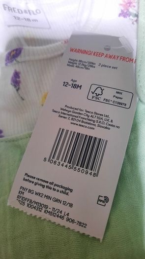 Baby girl dress and top