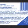 1991 Ireland 10 unit Irish Horse Racing Definitive Call Card with Schlumberger SC4 Chip, Dame Lane Address, Matt finish, White back, No Flag,  Barcode Used. Telecom Eireann card number 1033. Image 2