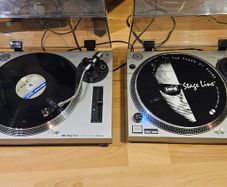 Turntables Stage Line DJP-202/SI (x2)