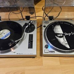 Turntables Stage Line DJP-202/SI (x2)