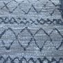 New 240cm x 58cm distressed oatmeal and grey indoor/outdoor runner Image 6