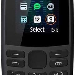 NEW SALE | Nokia 105 (4th Edition) all carriers 1.77 Inch UK SIM Free Feature Phone (Single SIM) Black
