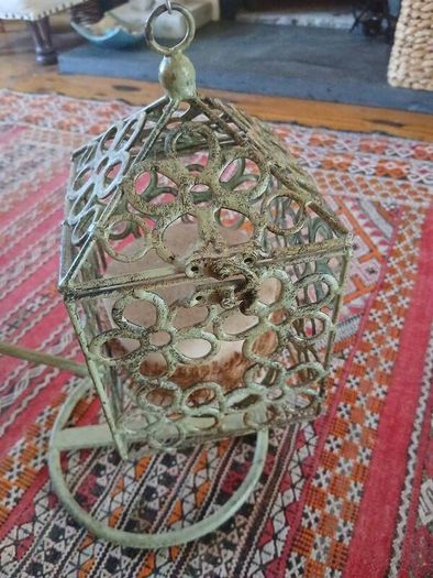 Iron Candle Holder