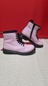 Dr. Martens 1460 Junior Boots  Pale Pink Patent Size UK 1 / EU 33