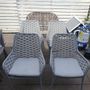 Garden Chairs with Cushions