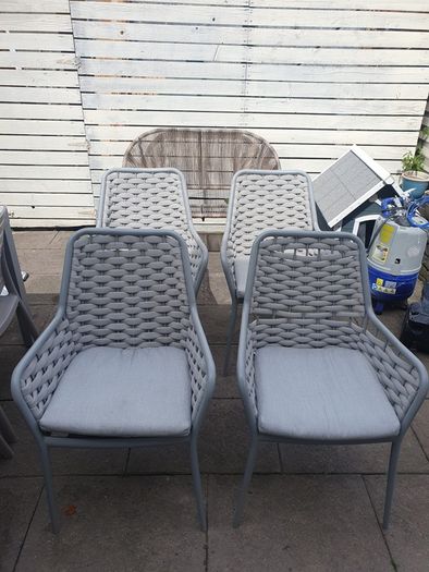 Garden Chairs with Cushions