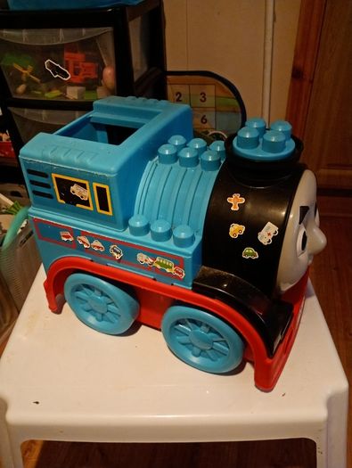 Big thomas trains pushable storage x 2